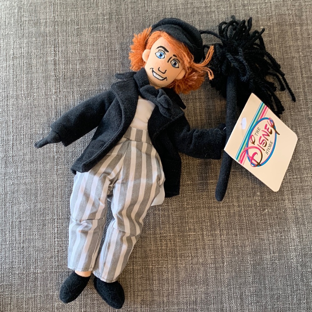 Disney Store Mary Poppins Bert mini bean bag plush